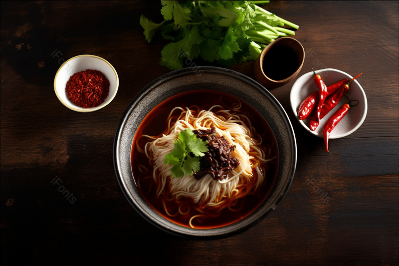 好吃的重庆小面面条牛肉面,高清,摄影图,摄影图片,图片大全,摄影图免费下载